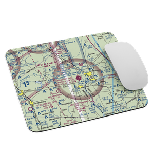 Burke's Airport (II53) VFR Sectional Mouse Pad