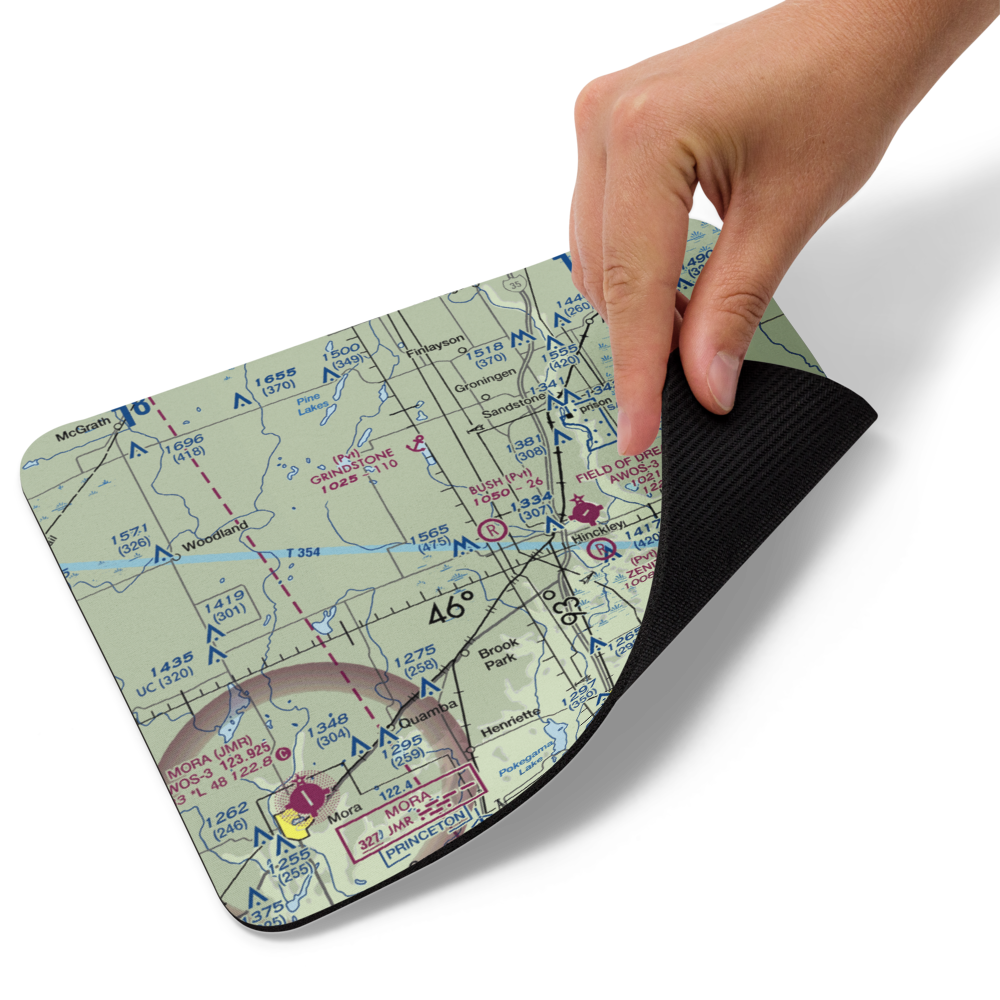Bush Field (MN57) VFR Sectional Mouse Pad 