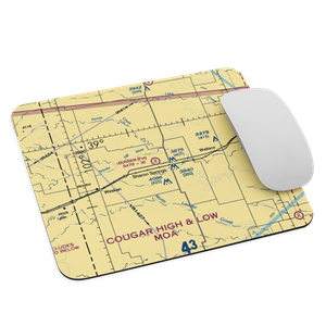 Bussen Airport (6KS4) VFR Sectional Mouse Pad