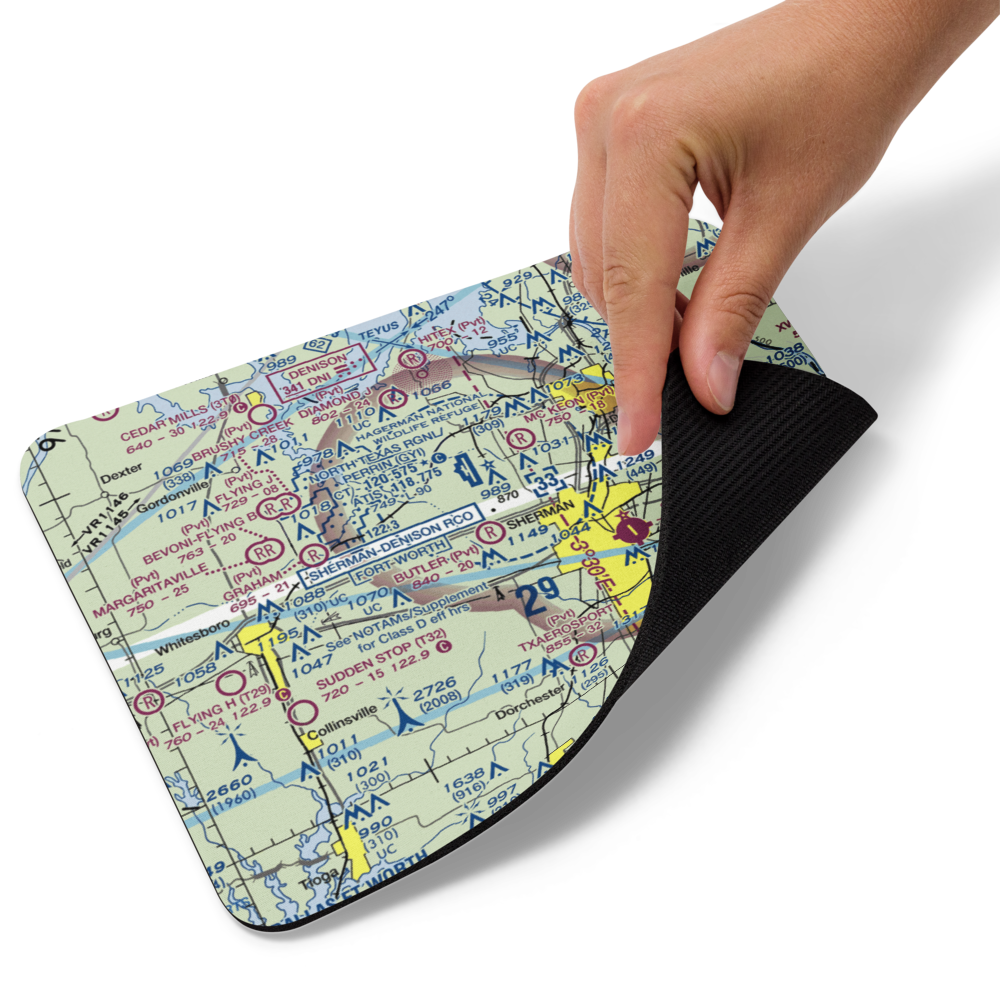 Butler Airport (11TX) VFR Sectional Mouse Pad 