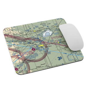 Button Airport (SN67) VFR Sectional Mouse Pad