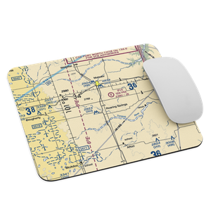 Buzz Field (0TE3) VFR Sectional Mouse Pad