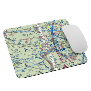 C.E.F. Airport (MU02) VFR Sectional Mouse Pad