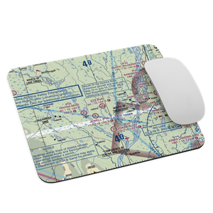 C.T.S. Airport (78AK) VFR Sectional Mouse Pad