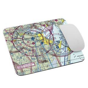 Cabaniss Field Nolf Airport (NGW) VFR Sectional Mouse Pad