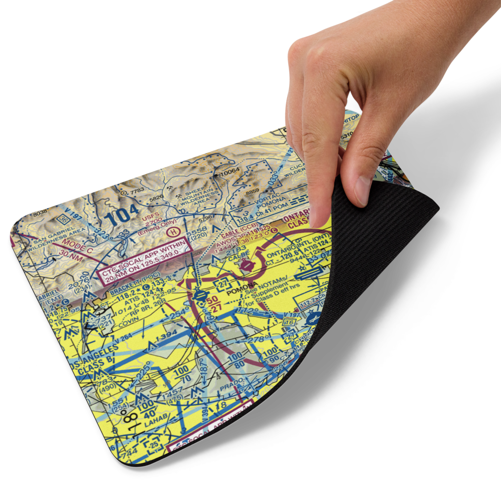 Cable Airport (CCB) VFR Sectional Mouse Pad 