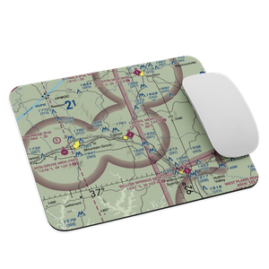 Cabool Memorial Airport (TVB) VFR Sectional Mouse Pad