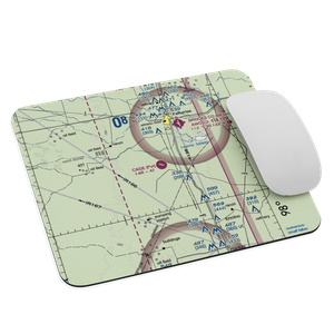 Cage Ranch Airport (7TE2) VFR Sectional Mouse Pad