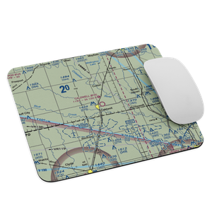 Caldwell Municipal Airport (01K) VFR Sectional Mouse Pad