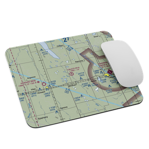Calico Field (SD03) VFR Sectional Mouse Pad