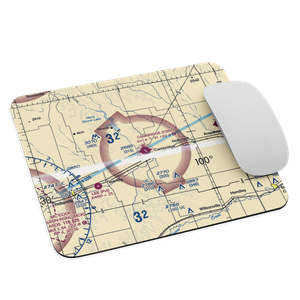 Cambridge Municipal Airport (CSB) VFR Sectional Mouse Pad