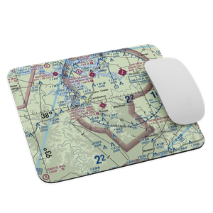Camdenton Memorial Airport (OZS) VFR Sectional Mouse Pad