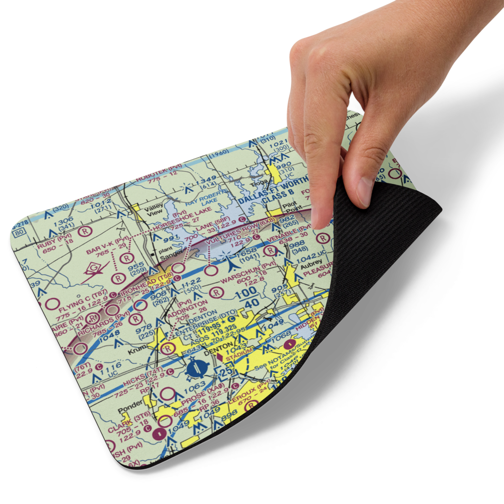 Campbell Field (06XS) VFR Sectional Mouse Pad 