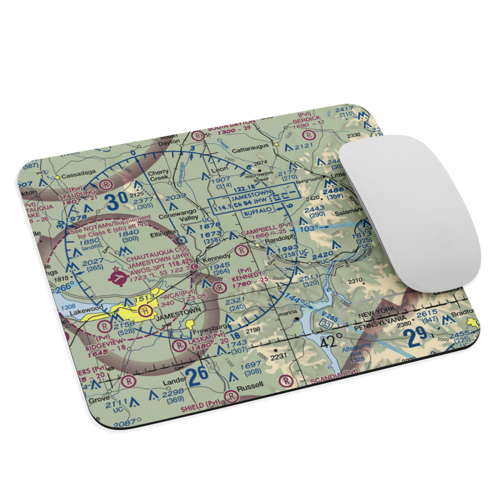 Campbell Field (D85) VFR Sectional Mouse Pad 
