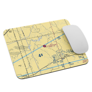 Canadian River Ranch Airport (46XS) VFR Sectional Mouse Pad