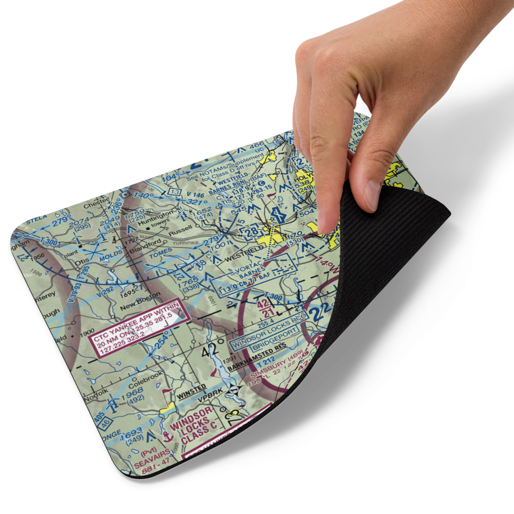 Cannizzaro Field (28MA) VFR Sectional Mouse Pad 