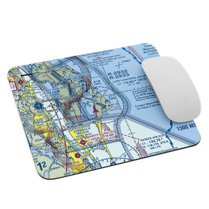 Cape Canaveral AFS Skid Strip (XMR) VFR Sectional Mouse Pad