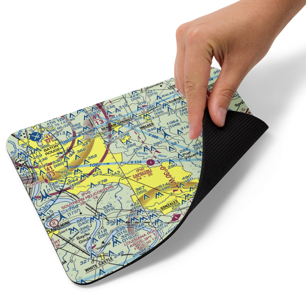 Capozzoli Airport (6LA2) VFR Sectional Mouse Pad 