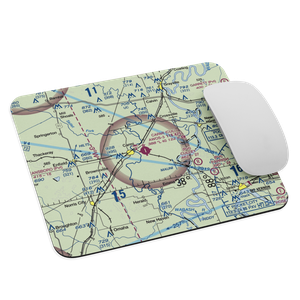 Carmi Municipal Airport (CUL) VFR Sectional Mouse Pad