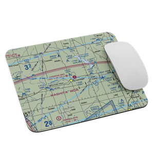 Carnegie Municipal Airport (86F) VFR Sectional Mouse Pad