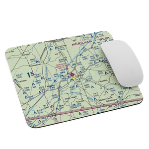 Carthage-Leake County Airport (08M) VFR Sectional Mouse Pad