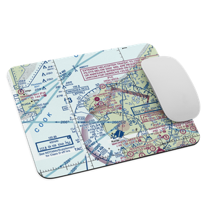 Carty's Airstrip (8AK2) VFR Sectional Mouse Pad