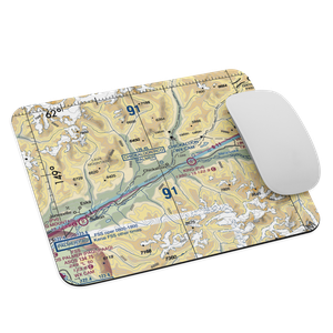 Castle Mountain Airstrip (48AK) VFR Sectional Mouse Pad