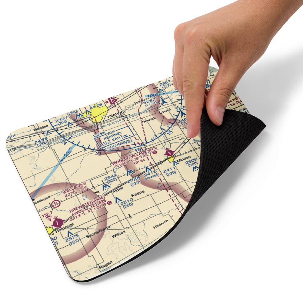 Cavanaugh Airport (NE29) VFR Sectional Mouse Pad 