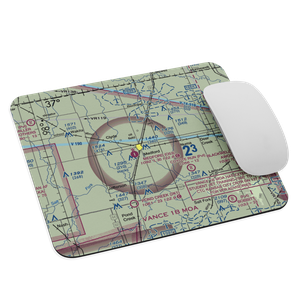 Cc & M Airport (8OK7) VFR Sectional Mouse Pad