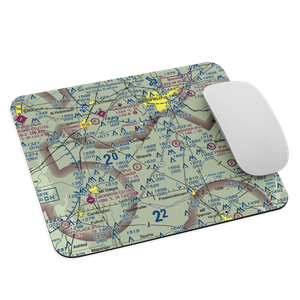 Cedar Creek Airport (2OH4) VFR Sectional Mouse Pad