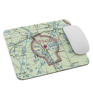 Center Municipal Airport (F17) VFR Sectional Mouse Pad