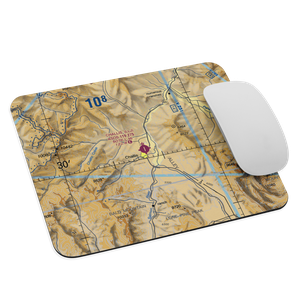 Challis Airport (LLJ) VFR Sectional Mouse Pad