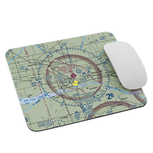 Chan Gurney Municipal Airport (YKN) VFR Sectional Mouse Pad