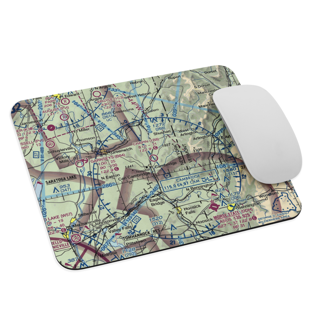 Chapin Field (1B8) VFR Sectional Mouse Pad 