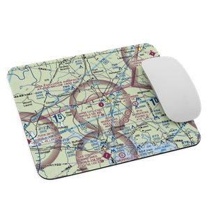 Chase City Municipal Airport (CXE) VFR Sectional Mouse Pad