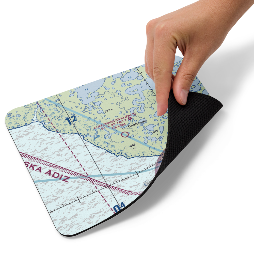 Chefornak Airport (CFK) VFR Sectional Mouse Pad 
