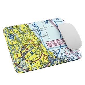 Chicago Meigs Airport (CGX) VFR Sectional Mouse Pad