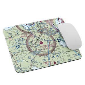 Chippewa County International Airport (CIU) VFR Sectional Mouse Pad