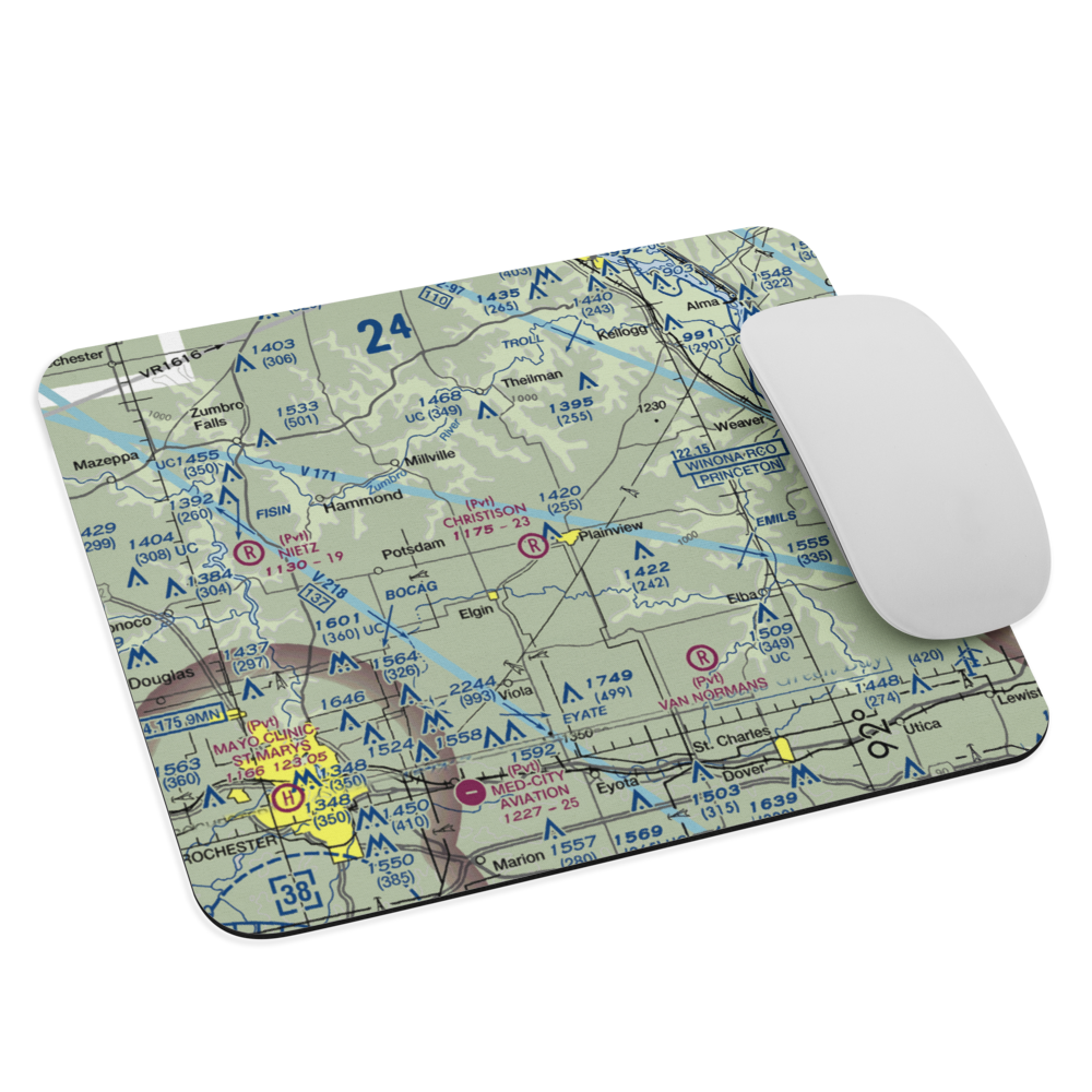 Christison Airport (85MN) VFR Sectional Mouse Pad 