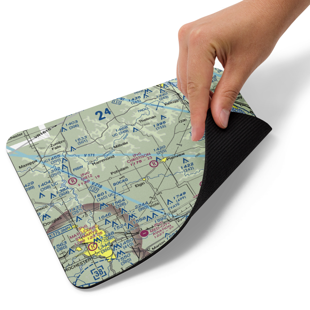Christison Airport (85MN) VFR Sectional Mouse Pad 