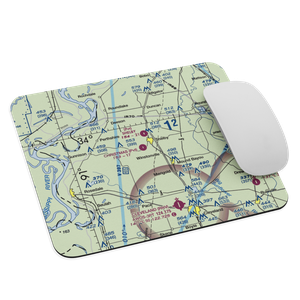 Christmas Airport (MS03) VFR Sectional Mouse Pad