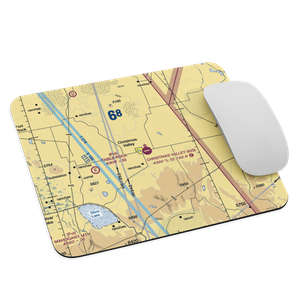 Christmas Valley Airport (62S) VFR Sectional Mouse Pad