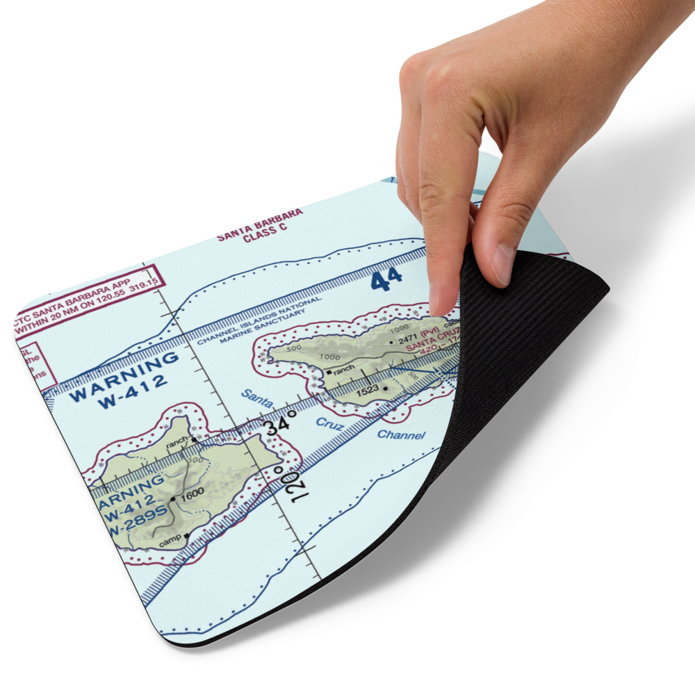 Christy Airstrip (CA97) VFR Sectional Mouse Pad 