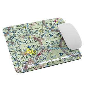 Chuck's Airport (0II0) VFR Sectional Mouse Pad