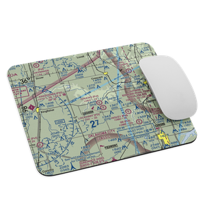 Chuck's Private Airstrip (4OK6) VFR Sectional Mouse Pad