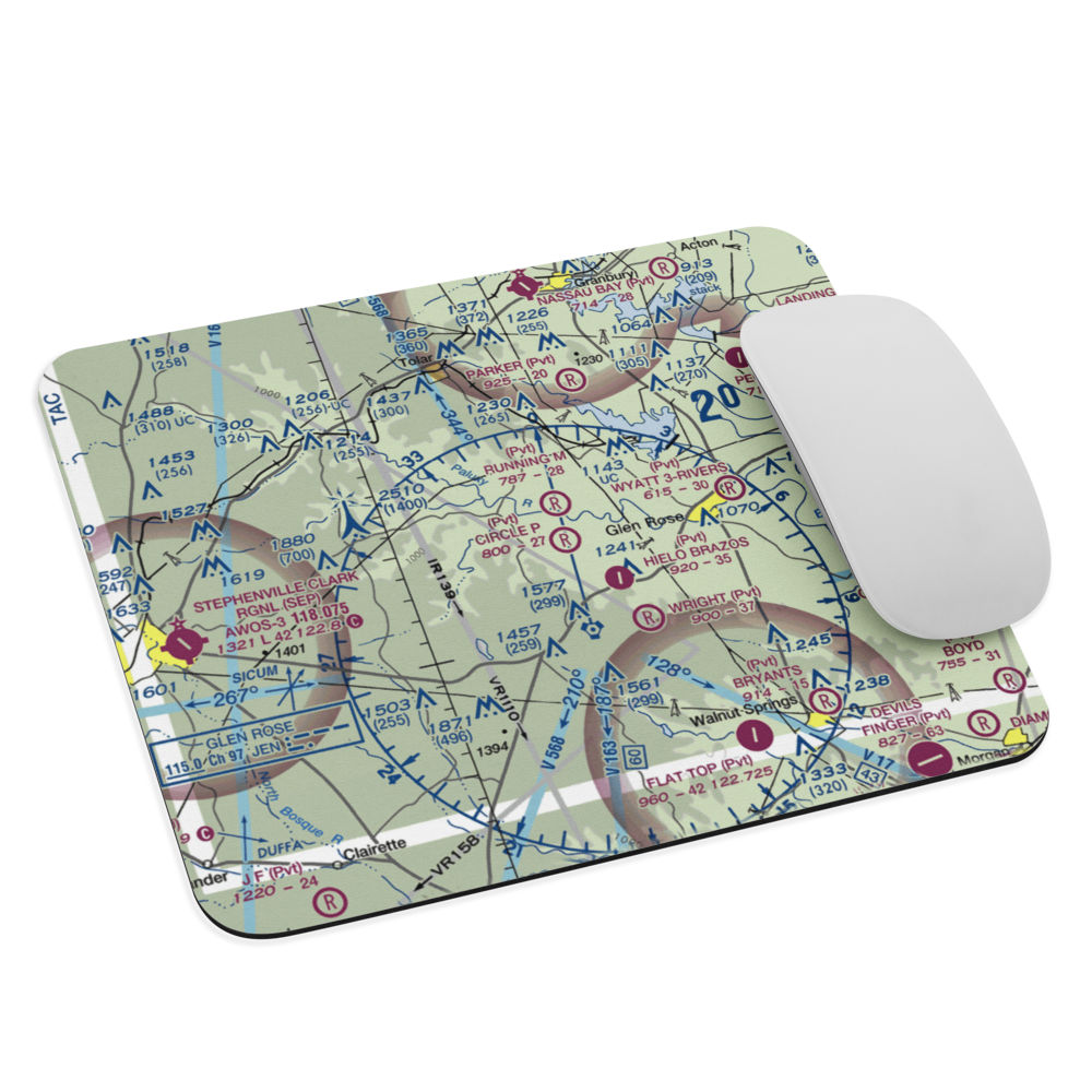 Circle Eight Ranch Airport (XA04) VFR Sectional Mouse Pad 