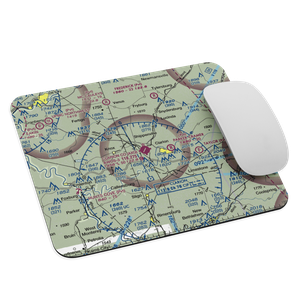Clarion County Airport (AXQ) VFR Sectional Mouse Pad