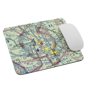 Clarksville–Montgomery County Regional Airport (CKV) VFR Sectional Mouse Pad