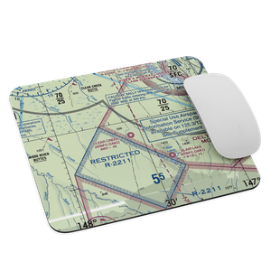 Clear Creek Airport (2AK2) VFR Sectional Mouse Pad