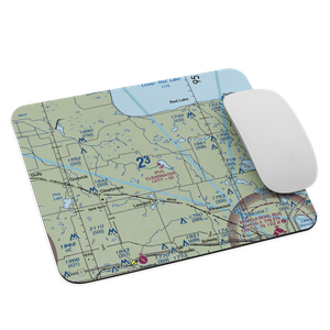 Clearwater Seaplane Base (21MN) VFR Sectional Mouse Pad